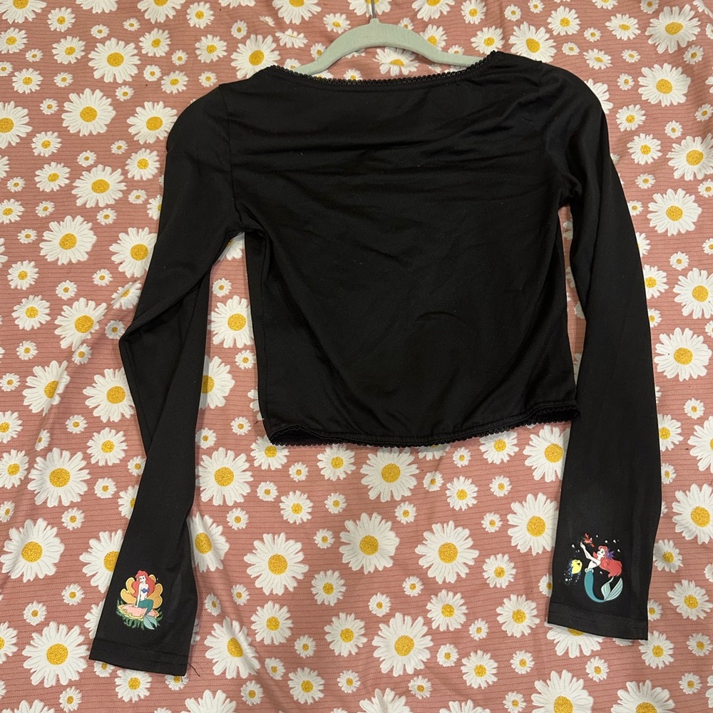 DIY little mermaid and random lady and the tramp characters crop top - Picture 3 of 17